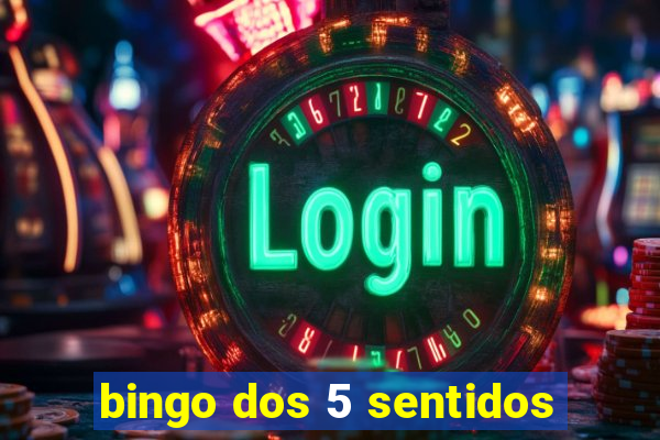 bingo dos 5 sentidos